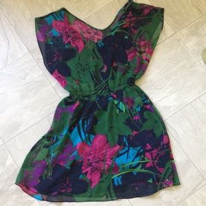 Express floral size small dress
